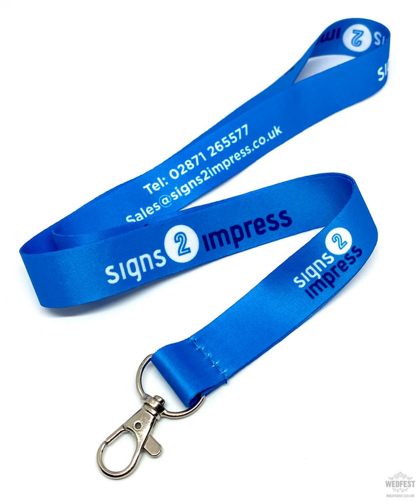 Corporate Branded Promotional Event Lanyards | WEDFEST