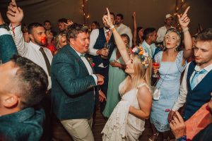 festival bride groom dancefloor