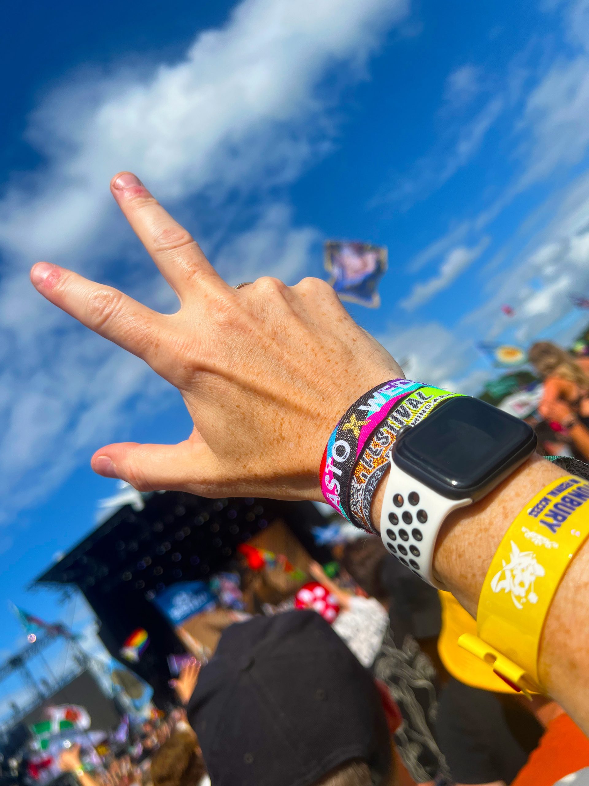 wedfest festival wristbands glastonbury festival 2024