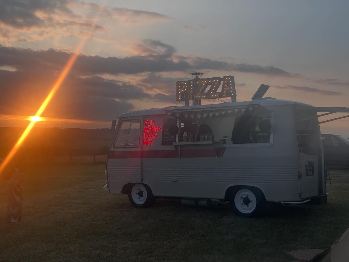 festival wedding vw camper pizza van new close farm durham