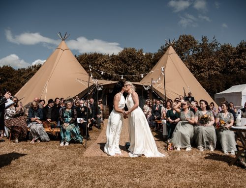 Festival Tipi Wedding Invitations