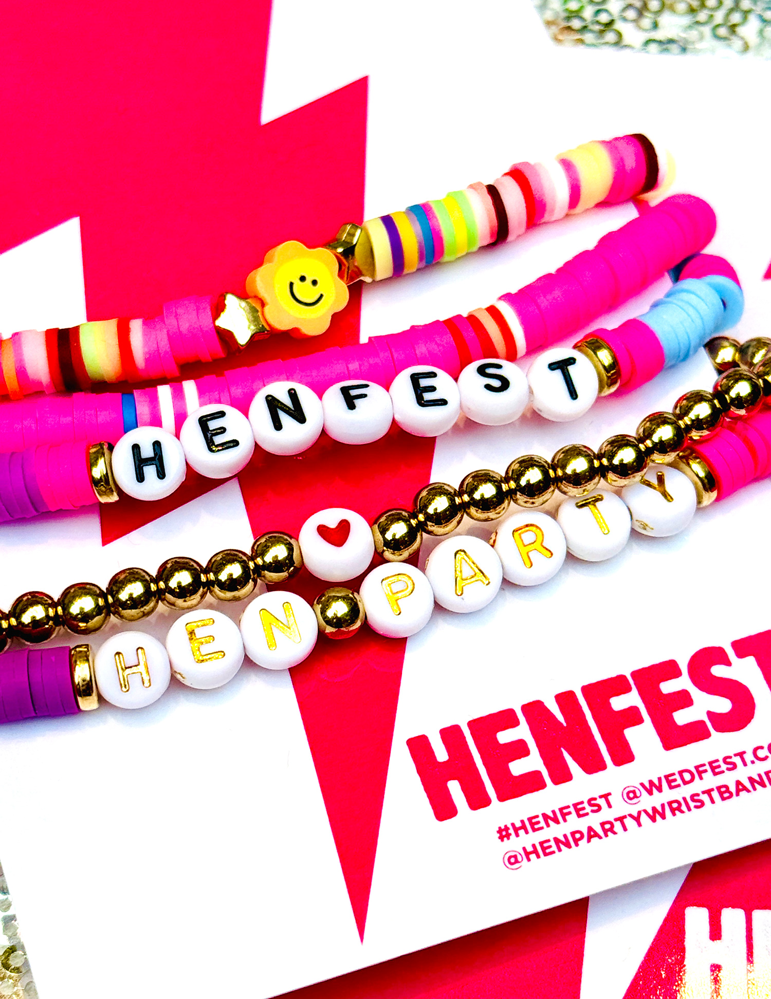 HENFEST hen party Friendship Bracelets