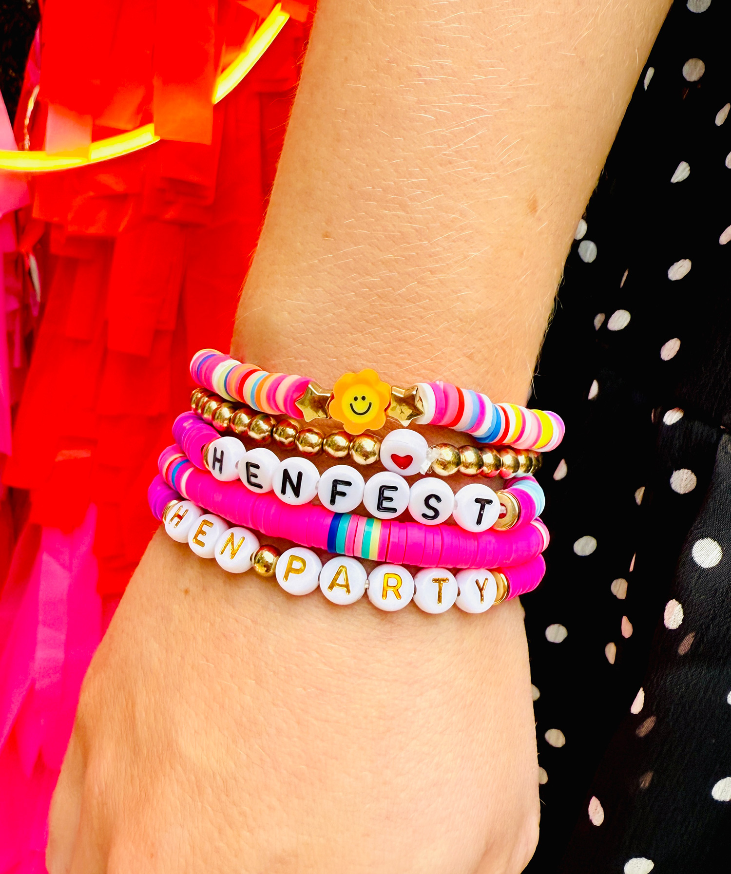 henfest hen party friendship Bracelets